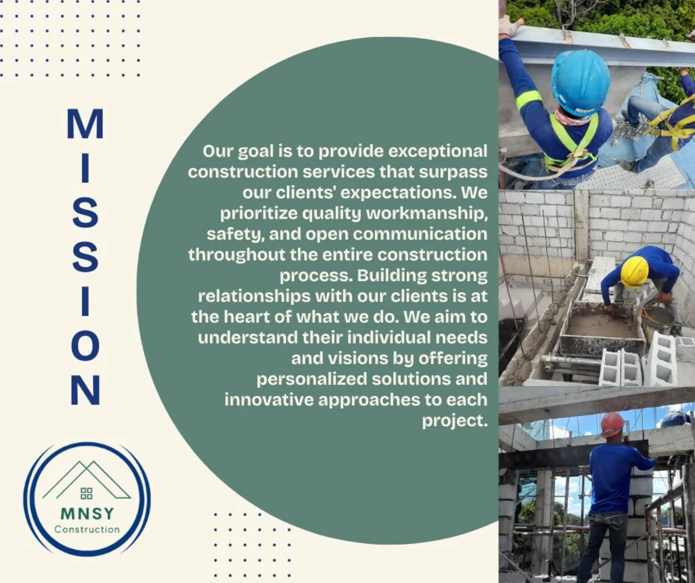 Our Mission — MNSY Construction