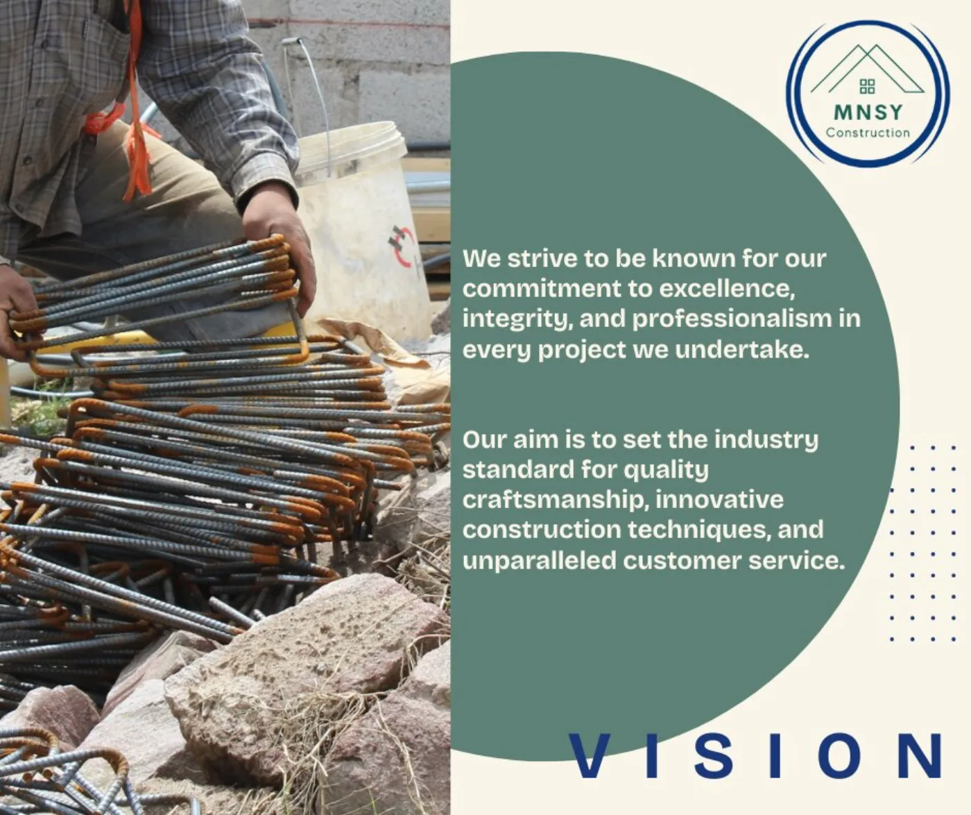 Our Vision — MNSY Construction